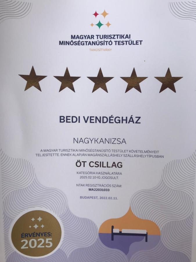 Bedi Vendeghaz Apartment Nagykanizsa Bagian luar foto